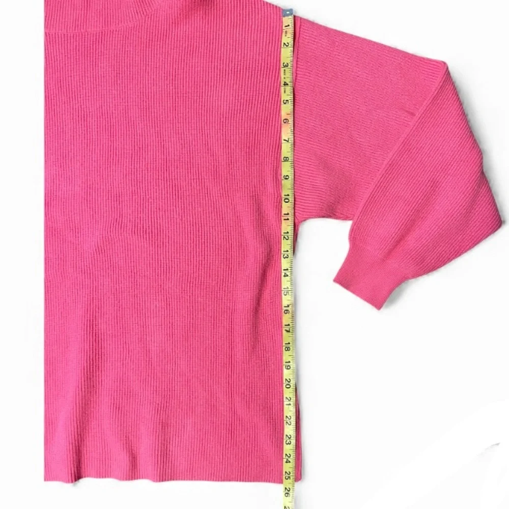 Free People Vibrant Pink Cowl Neck Sweater - Picture 6 of 10